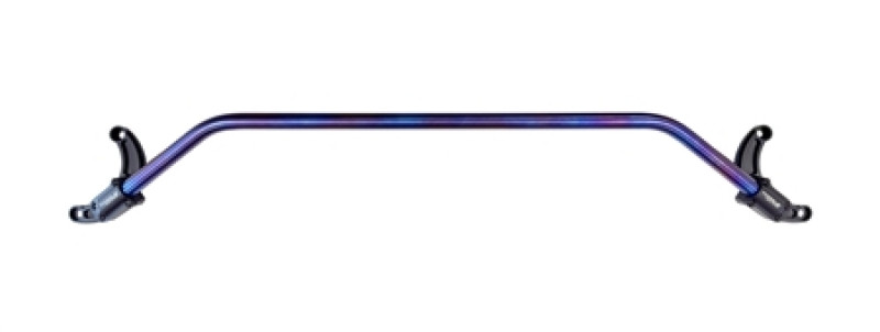 Torque Solution Subaru 08-21 WRX/STI Strut Brace - Titanium Burnt Purple / Blue - TS-SU-866-PR