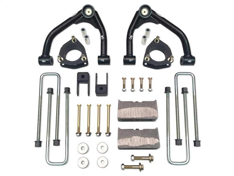 Tuff Country 14-18 Chevy Silverado 1500 4wd 4in Lift Kit (w/1 Pc OE Cast Stl Up Arms No Shocks) - 14059