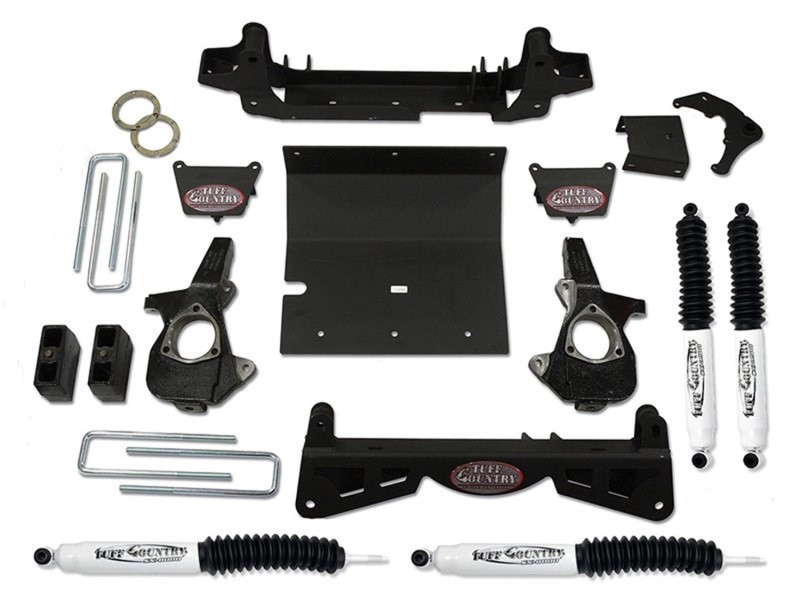 Tuff Country 01-06 Chevy Silverado 1500HD 4x4 4in Lift Kit (w/3pc Sub Frame No Shocks) - 14992