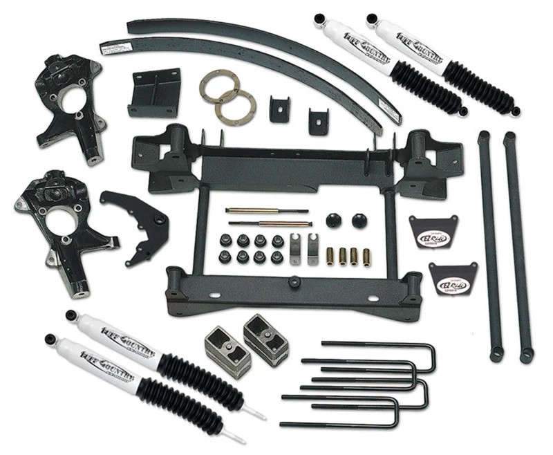 Tuff Country 99-05 Chevy Silverado 1500 4x4 6in Lift Kit (w/1pc Sub Frame SX8000 Shocks) - 16955KN