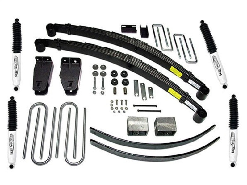 Tuff Country 88-96 Ford F-250 4x4 351 Engine 4in Lift Kit (SX8000 Shocks) - 24828KN