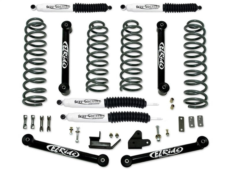 Tuff Country 92-98 Jeep Grand Cherokee 3.5in Lift Kit EZ-Ride (SX8000 Shocks) - 43900KN