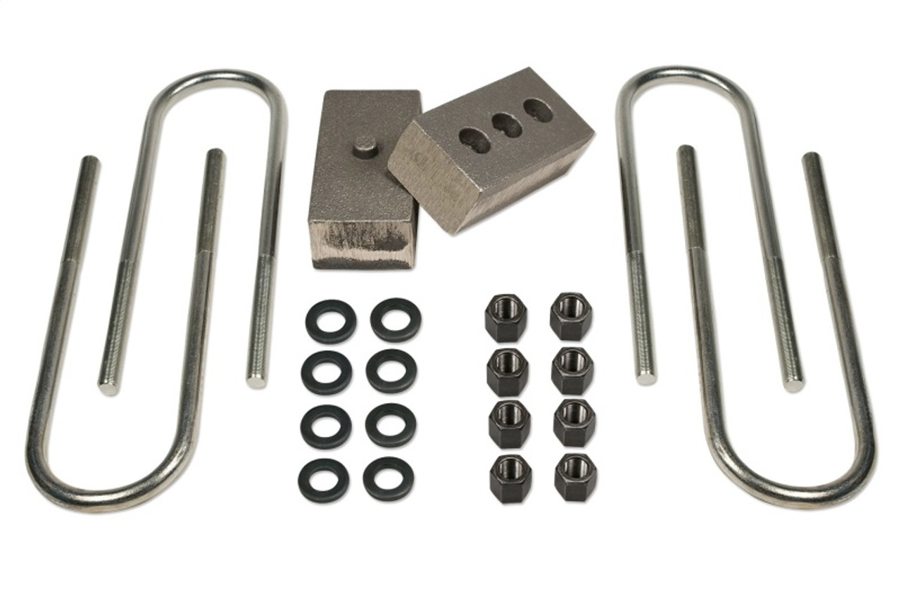 Tuff Country 03-12 Dodge Ram 3500 4wd (w/3.5in Rear axle) 2in Rear Block & U-Bolt Kit - 97048