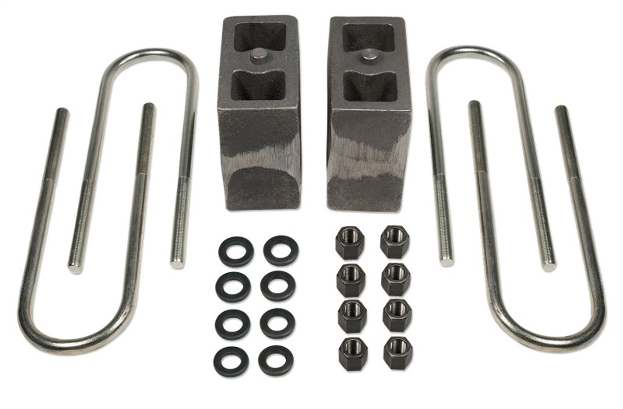 Tuff Country 80-97 Ford F-250 4wd (w/o Factory Overloads) 5.5in Rr Block & U-Bolt Kit Non-Tapered - 97060