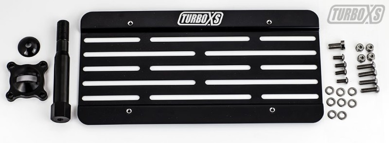 Turbo XS 09-17 Nissan GT-R Towtag License Plate Relocation Kit - TOWTAG-R35