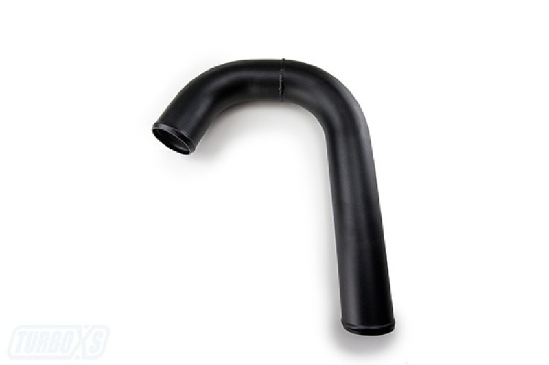 Turbo XS FMIC for 15-16 Subaru WRX - Wrinkle Black Pipes - W15-FMIC-BLK