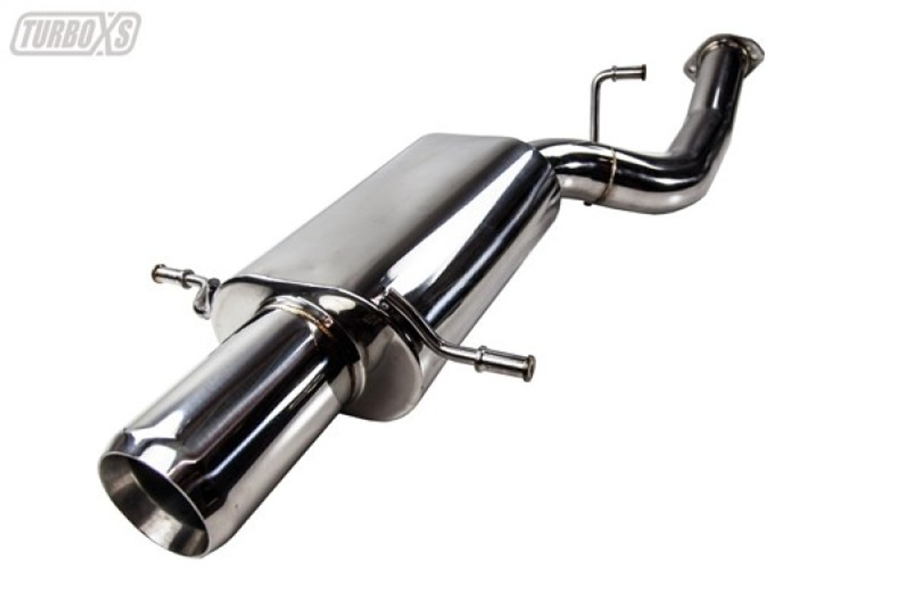 Turbo XS 02-07 WRX-STi Rear Muffler Assembly - WS02-RMA