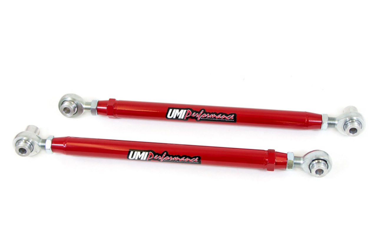 UMI Performance 05-14 Ford Mustang Double Adjustable Lower Control Arms - Chrome Moly - 1037CM-R