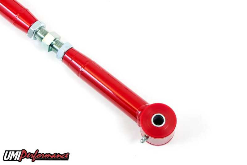 UMI Performance 05-14 Ford Mustang On-Car Adjustable Panhard Bar with Poly Bushings - 1044-R