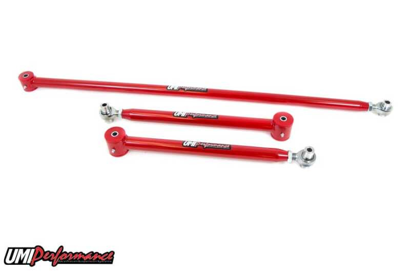 UMI Performance 82-02 GM F-Body Single Adjustable Lower Control Arms and Panhard Bar Kit - 201621-R