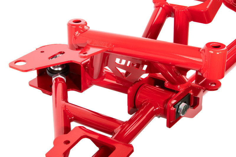 UMI Performance 98-02 GM F-Body K-Member LSX Rr Roll Center Increase- Red - 2330-R