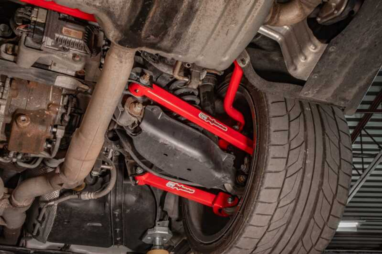 UMI 16-24 Chevrolet Camaro Alignment Toe Arm - Red - 2543-R