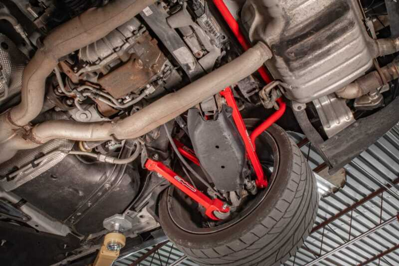 UMI 16-24 Chevrolet Camaro Alignment Toe Arm - Red - 2543-R
