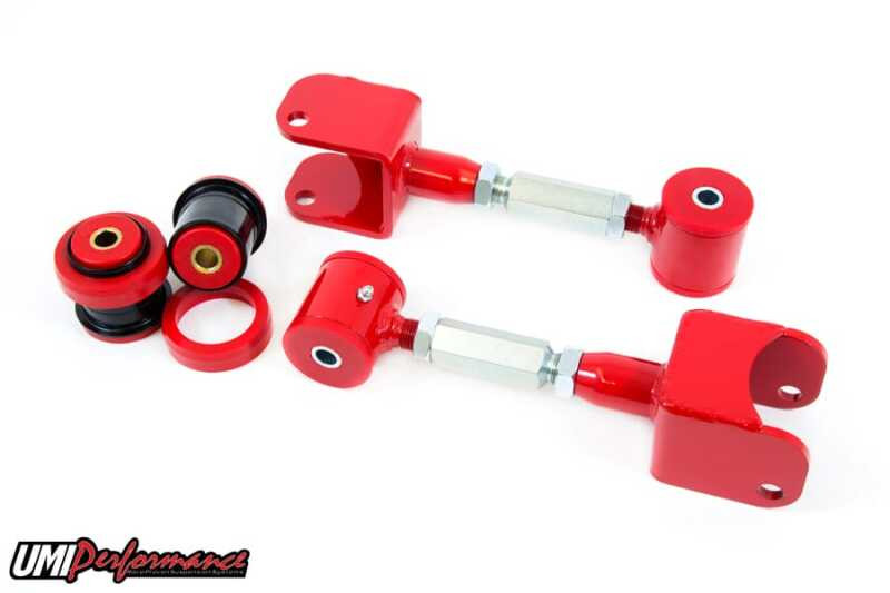 UMI Performance 78-88 GM G-Body Adjustable Upper Control Arms- Poly Bushings - 302500-R