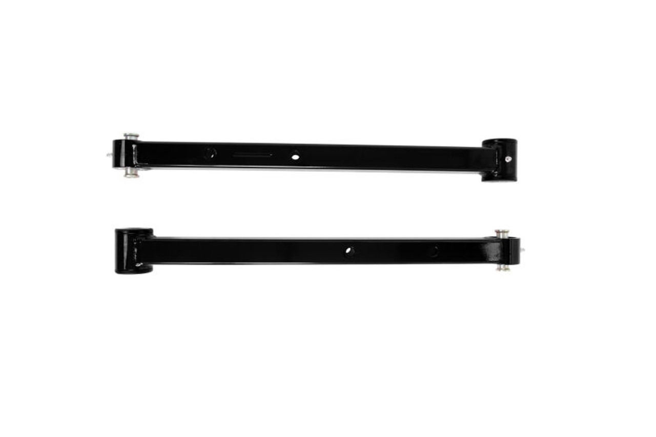 UMI 78-96 GM B-Body Boxed Extended Length Lower Control Arms w/Poly Bushings - Black - 3622-B
