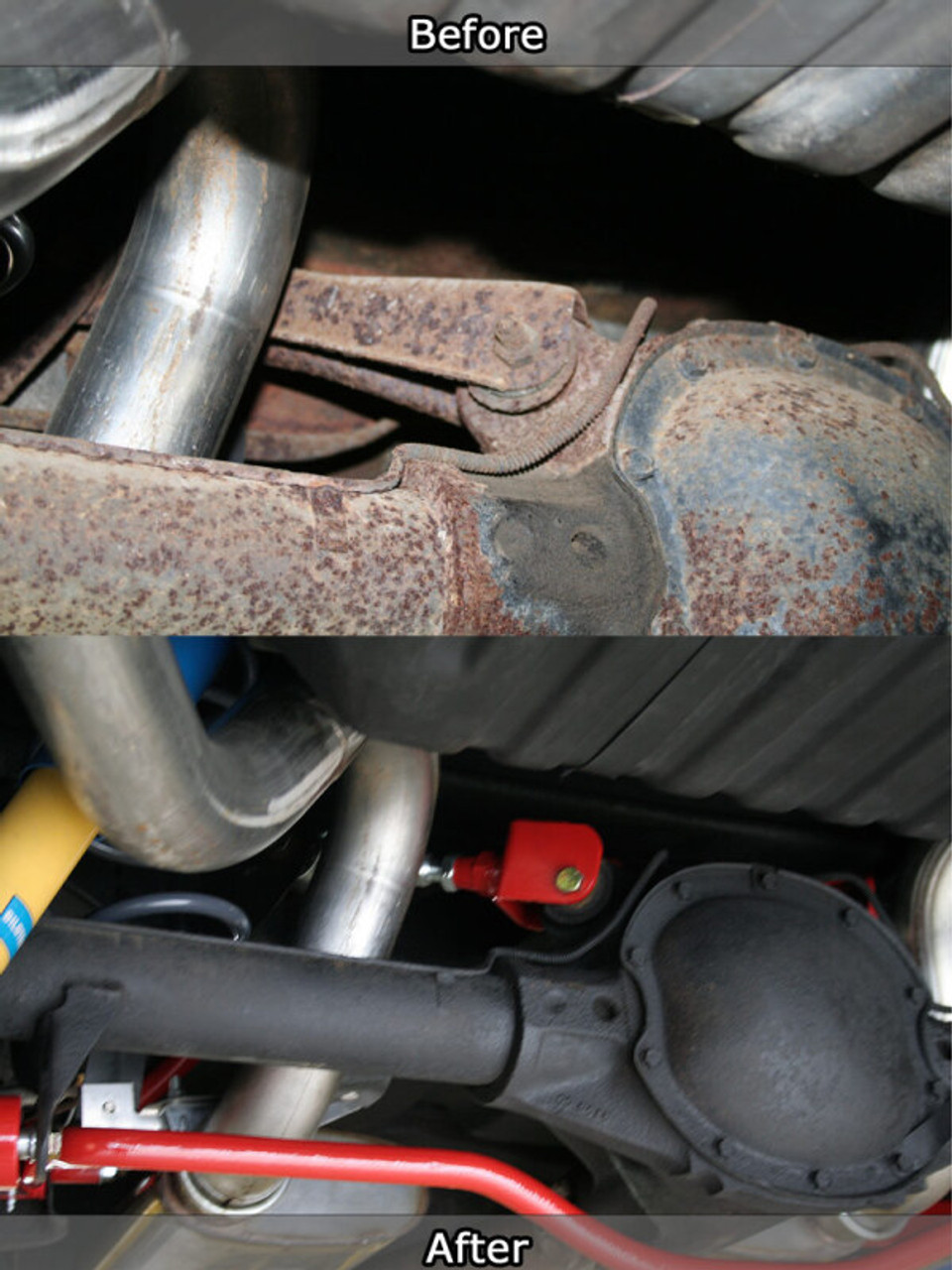 UMI Performance 68-72 GM A-Body Adjustable Upper Control Arms- Poly Bushings - 402500-B