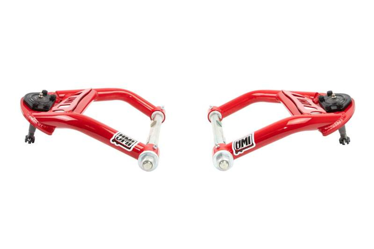 UMI Performance 64-72 GM A-Body Tubular Upper & Lower Front A-Arm Kit- Delrin Bushings - 403233-R