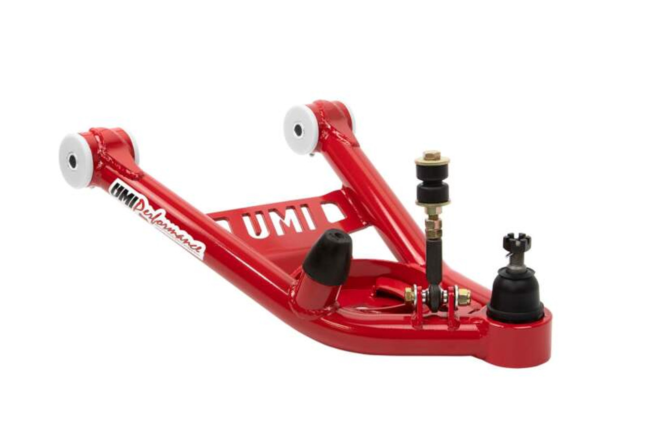 UMI Performance 64-72 GM A-Body Tubular Upper & Lower Front A-Arm Kit- Delrin Bushings - 403233-R