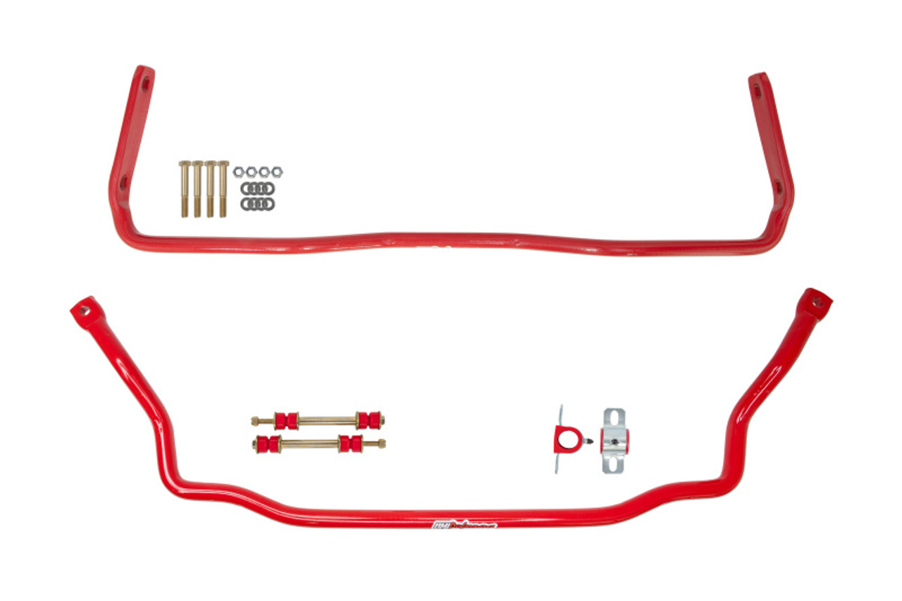 UMI Performance 64-72 GM A-Body Solid Front and Rear Sway Bar Kit - 403534-R