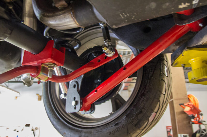 UMI Performance 64-72 GM A-Body 1in Tubular Rear Sway Bar Chassis Mounted - 4047-300-B