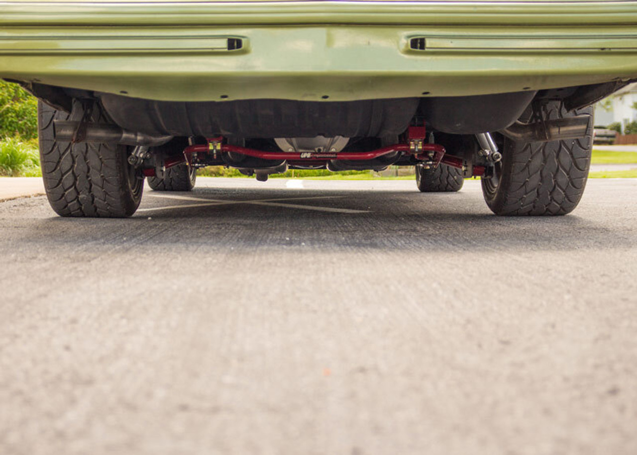 UMI Performance 64-72 GM A-Body 1in Tubular Rear Sway Bar Chassis Mounted - 4047-325-R
