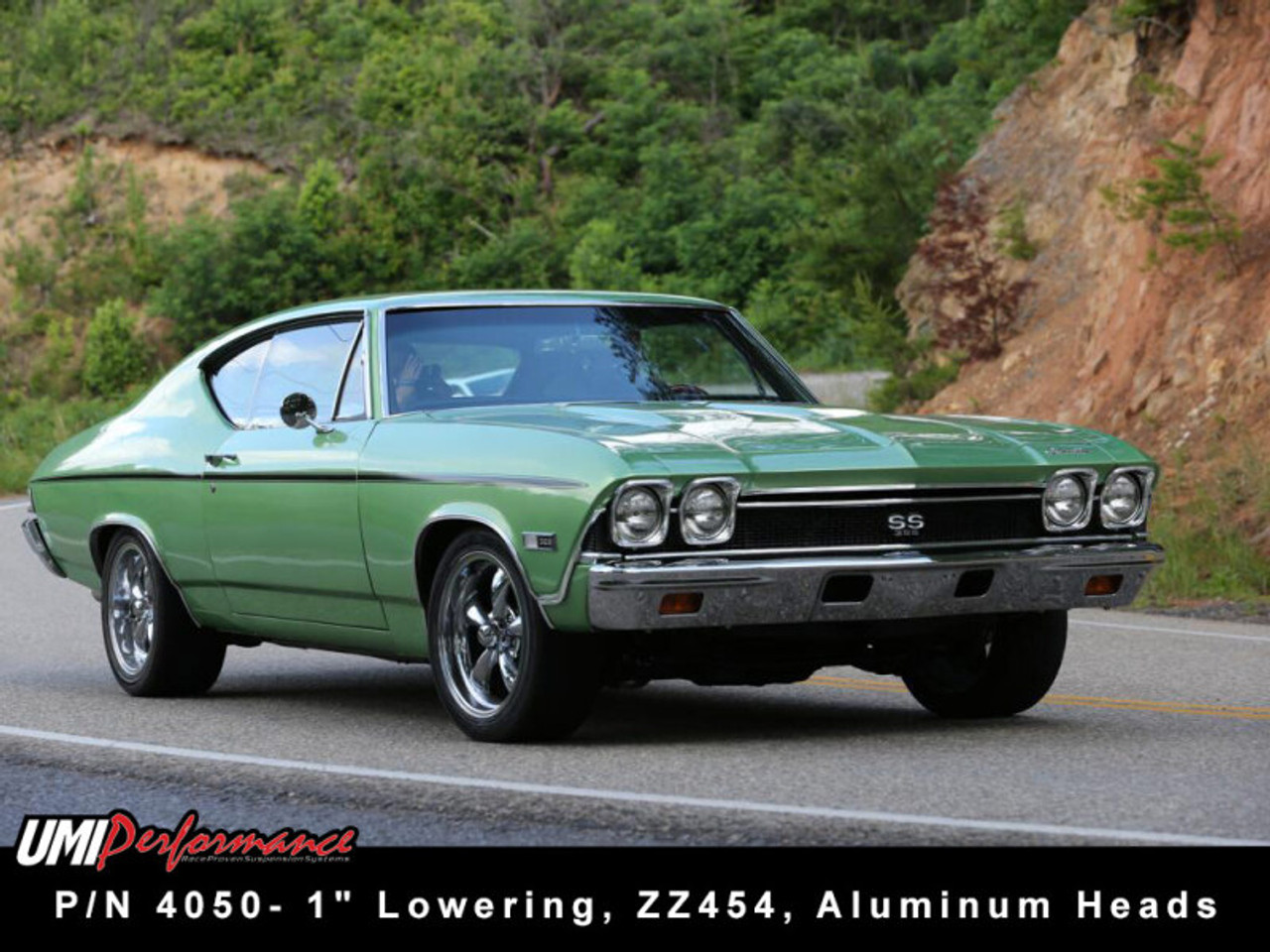 UMI Performance 64-72 GM A-Body 78-88 G-Body 1in Lowering Spring Rear - 4050R