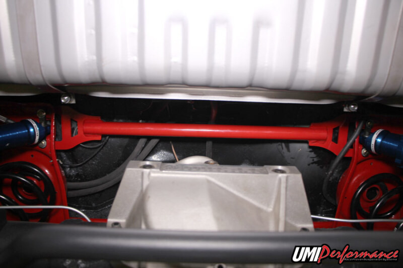 UMI Performance 68-72 GM A-Body Rear Shock Tower Brace Bolt In - 4058-R