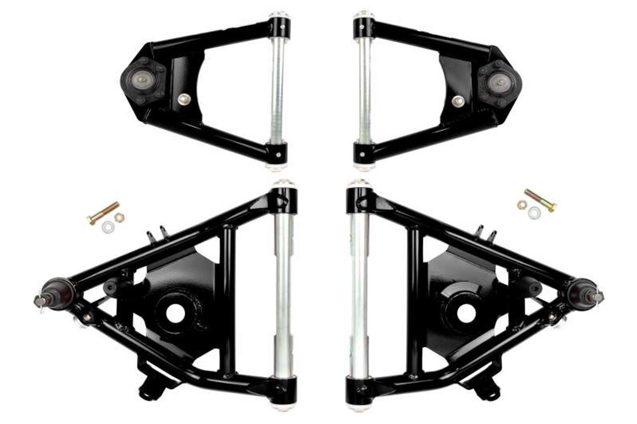 UMI Performance 73-87 GM C10 Street Performance A-Arm Kit - Black - 643233-B