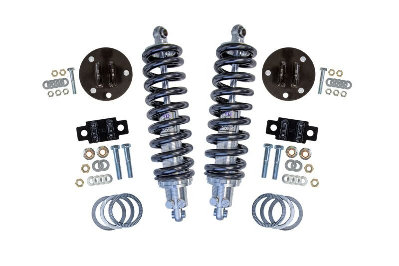 UMI Performance 15-24 Ford F-150 Coilover Adjustable Spring Lowering Kit - Front - 6560-2