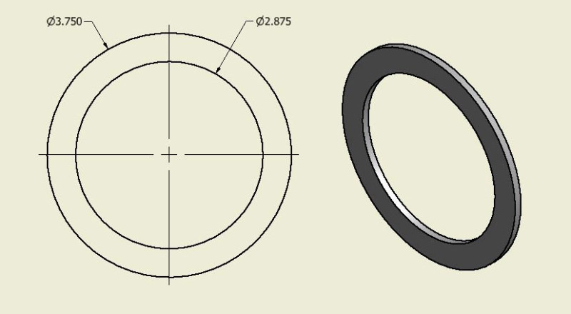 UMI Performance Spring Spacer 1/8in - 90062