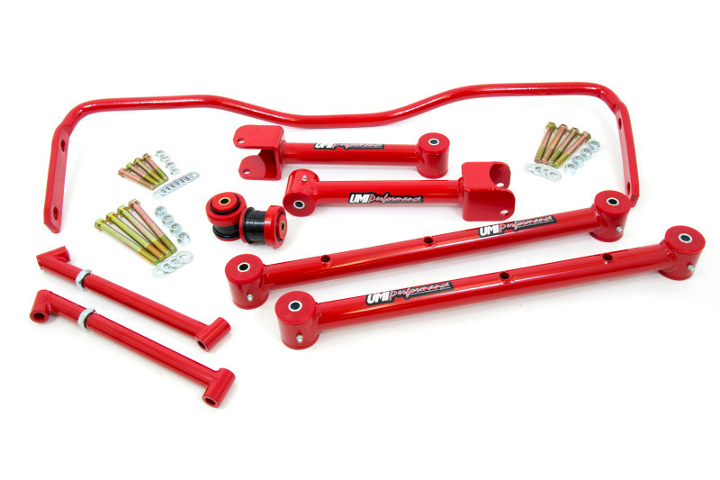UMI Performance 65-67 GM A-Body Rear Suspension Kit - Red - ABR413-R Photo - Primary