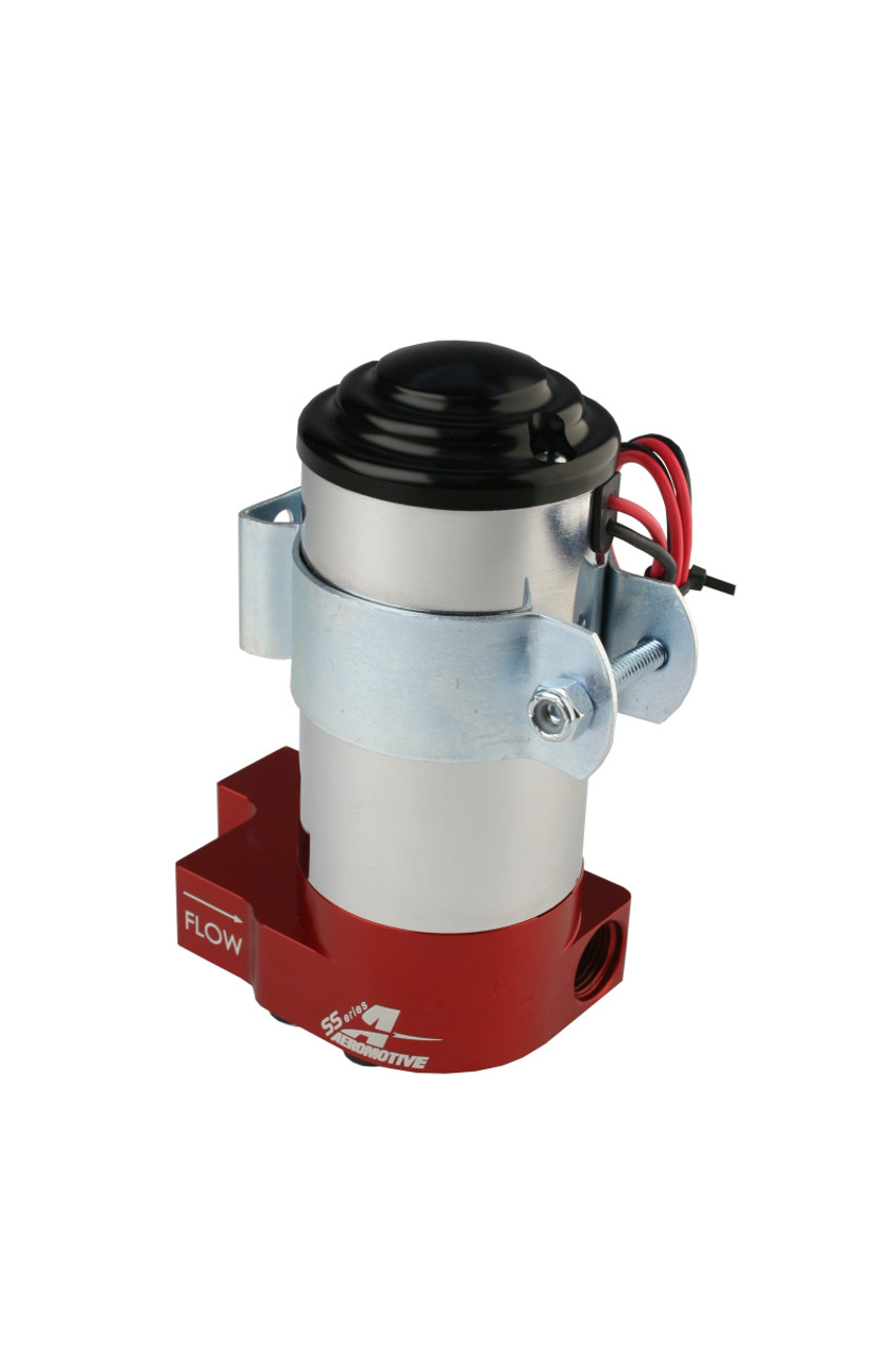 Aeromotive SS Series Billet (14 PSI) Carbureted Fuel Pump w/AN-8 Inlet and Outlet Ports - 11213