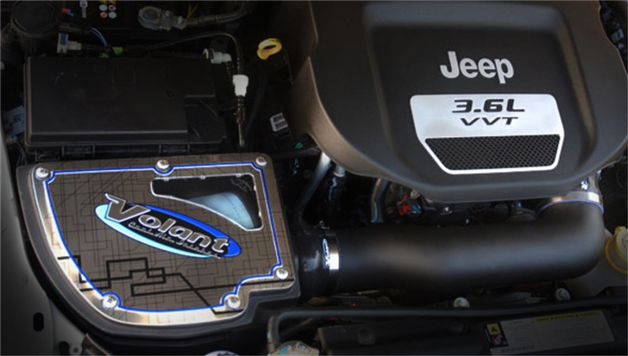 Volant 12-18 Jeep Wrangler 3.6L V6 PowerCore Closed Box Air Intake System - 176366
