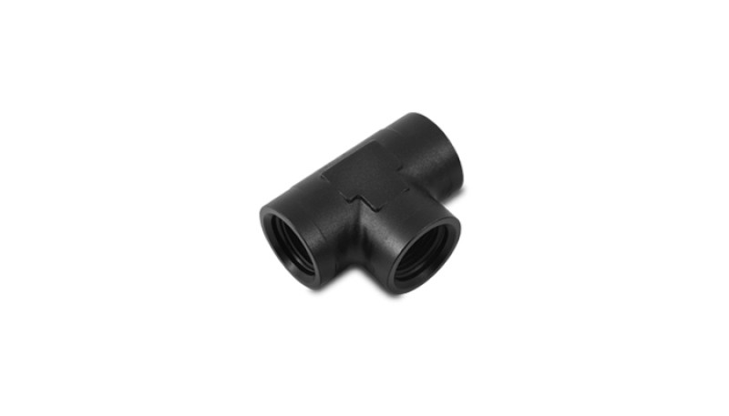 Vibrant -10AN 938 Female Tee Adapter - Aluminum - 10874
