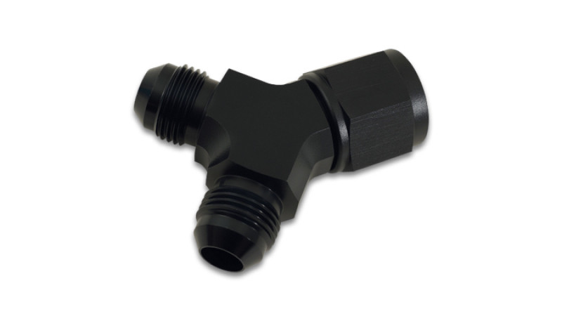 Vibrant -12AN Female x Dual -10AN Male Y-Adapter Fitting - Aluminum - 10909
