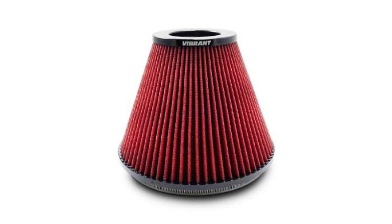 Vibrant 8.75in Inlet I.D. x 8.50in Height Bellmouth Velocity Stack Classiic Performance Air Filter - 10962