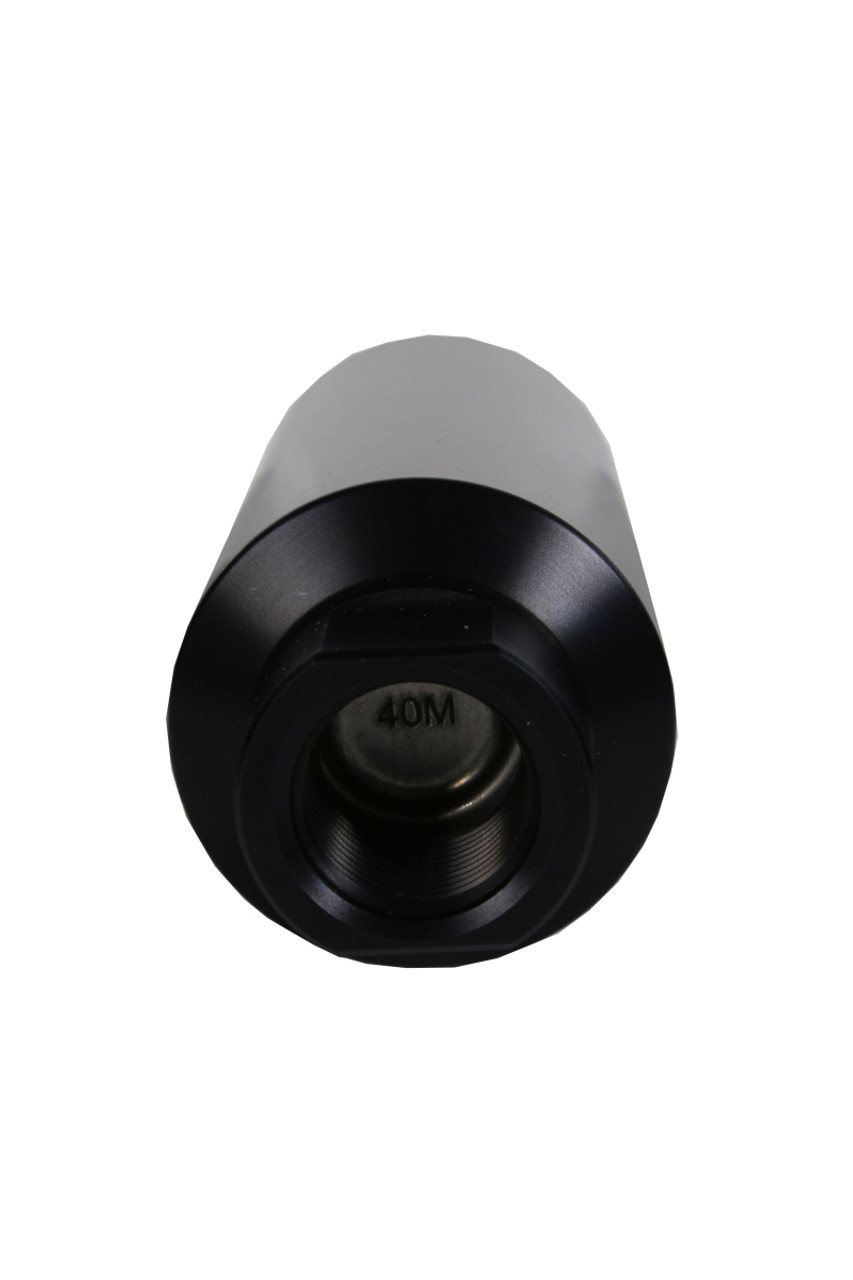 Aeromotive In-Line Marine Filter - AN-12 - 40 Micron SS Element - Black Hardcoat Finish - 12343