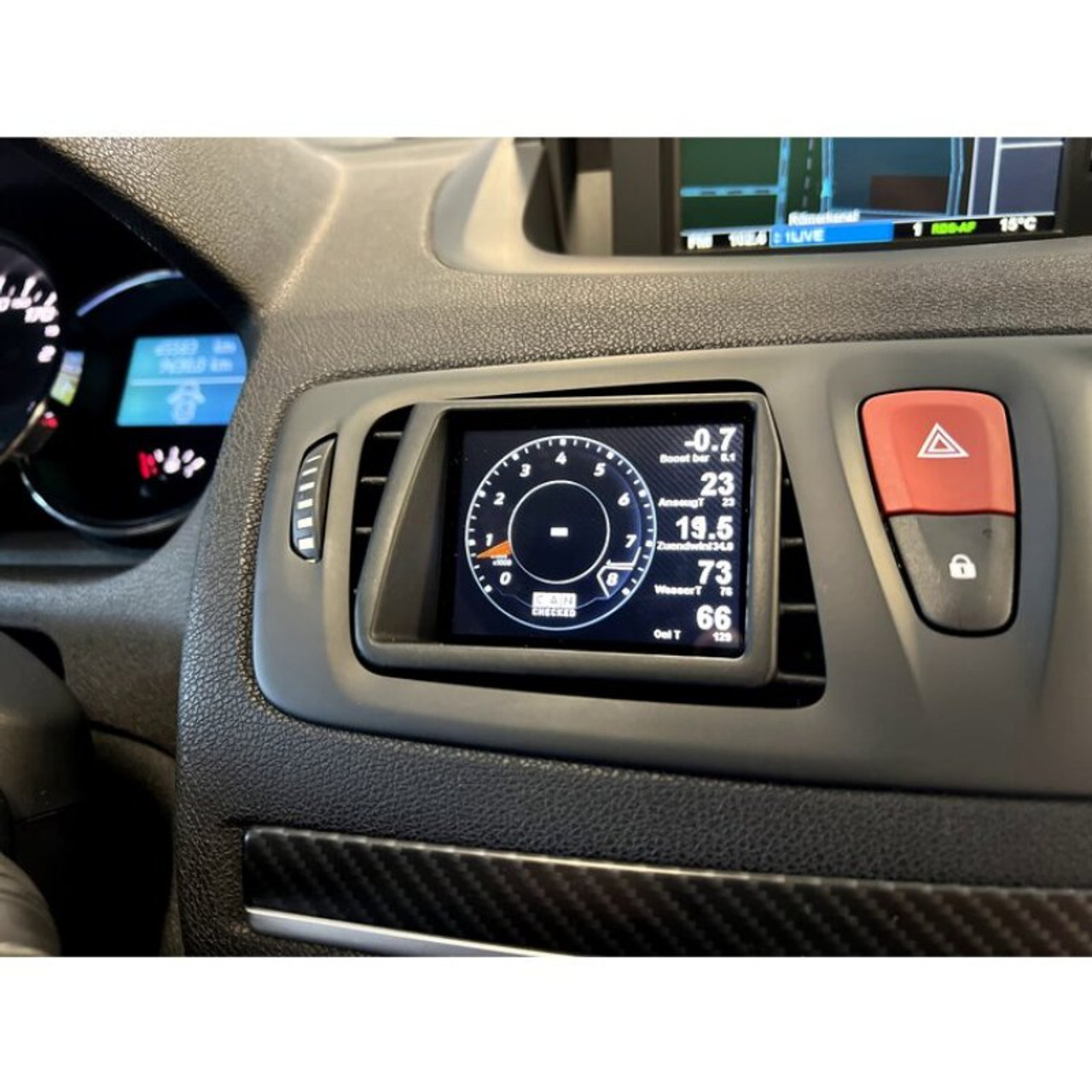 Wagner Tuning Renault Megane 3 RS LHD MFD32 Gen2 Digital Dash Display (w/VAG OBD-Cable) - WT35001