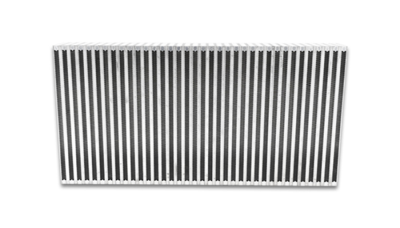 Vibrant Vertical Flow Intercooler Core 24in. W x 12in. H x 3.5in. Thick - 12861