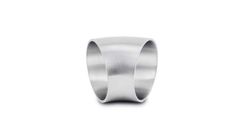 Vibrant 1.5in OD T304 SS 45 Deg Mandrel Bend Elbow (1.5in Centerline Radius) - 13322