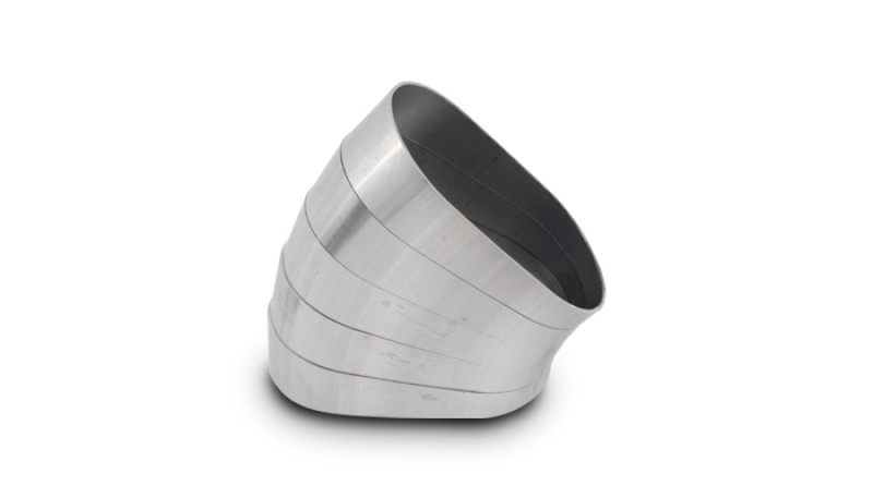 Vibrant Horizontal 304 SS Nominal 3 in. Oval / 3.75 in. Centerline Radius, 9 degree/cut -Set of 5 - 13575