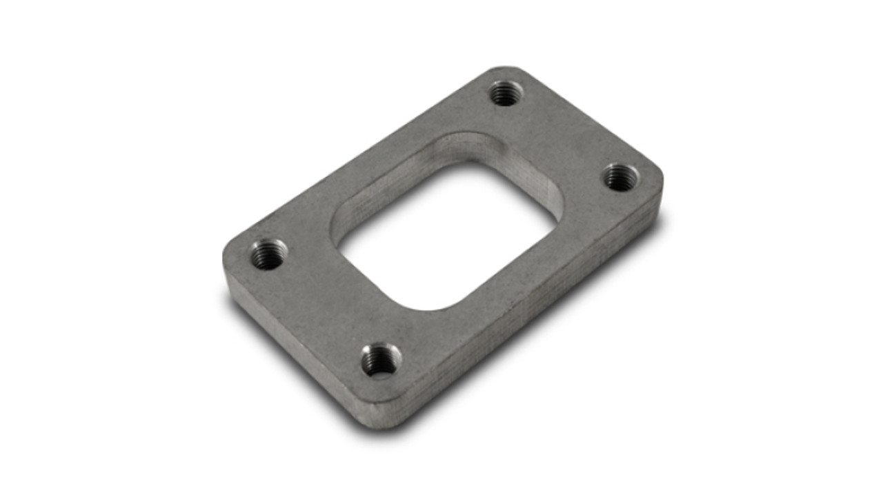 Vibrant GT30R/GT35R/GT40R Turbo Inlet Flange Mild Steel 1/2in Thick (Tapped Holes) - 14000
