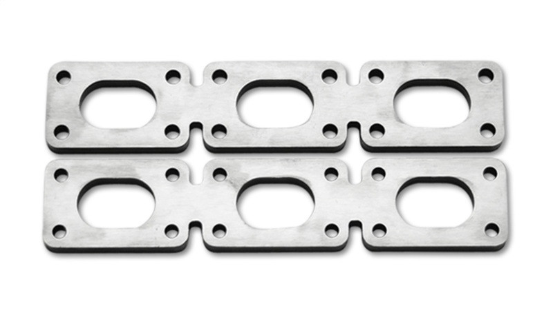Vibrant Mild Steel Exh Manifold Flange for BMW E36/E46 platform motors (sold in pairs) 1/2in Thick - 14636