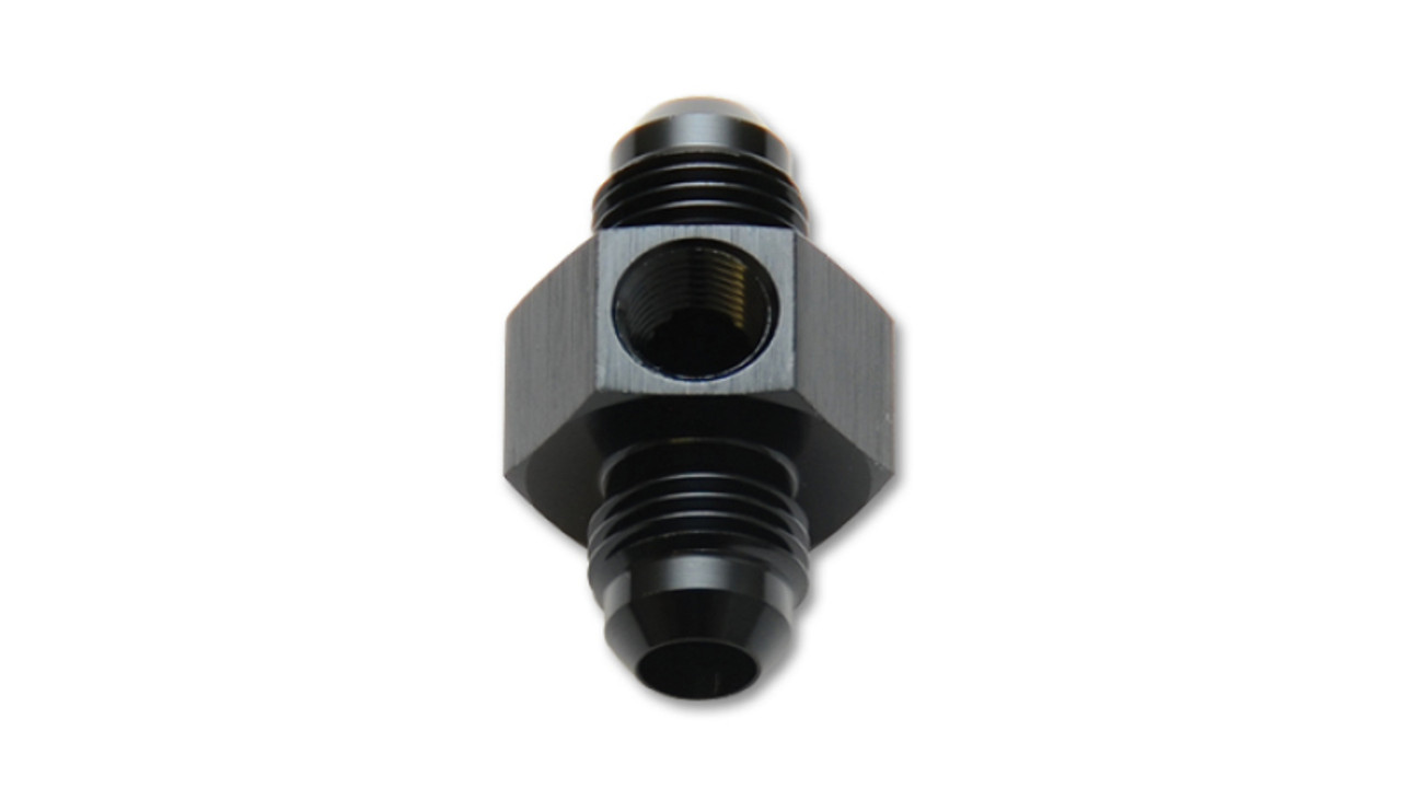 Vibrant -4AN Male Union Adapter Fitting w/ 1/8in NPT Port - 16474