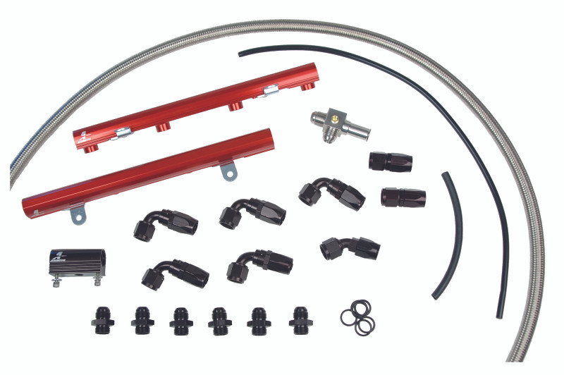Aeromotive 05-06 Ford Mustang GT 4.6L 3 valve Fuel Rail System - 14124