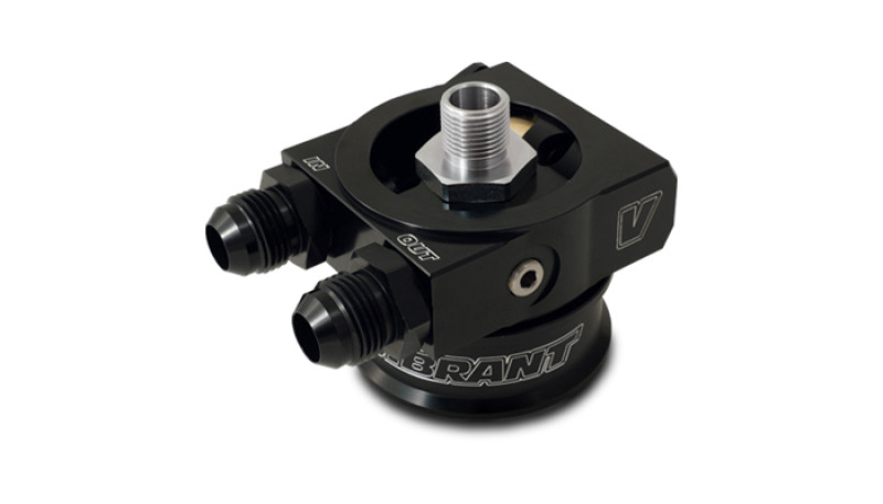 Vibrant Thermostatic Oil Cooler Sandwich Adapter w/Spacer - 17060