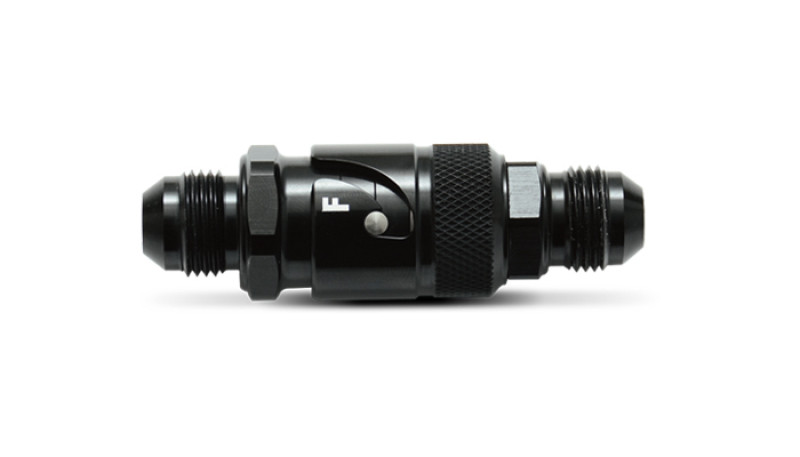 Vibrant -4AN Quick Release Fitting with Viton Seal - Aluminum - 20804