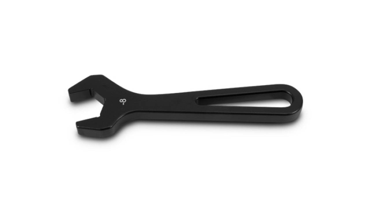 Vibrant -8AN Aluminum Wrench - Anodized Black (individual retail packaged) - 20908