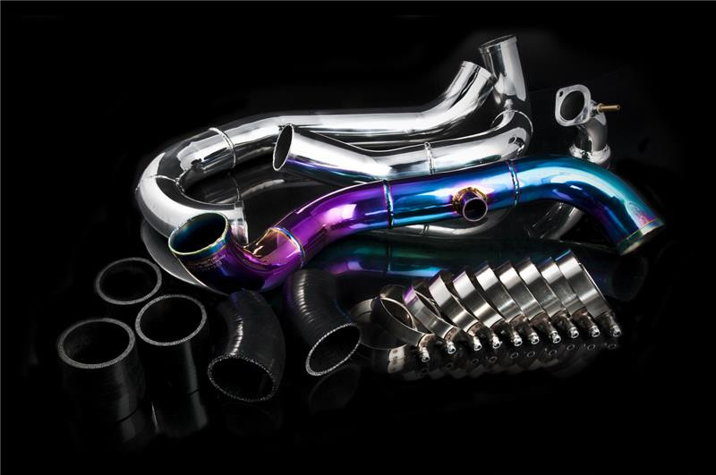 Weapon R Upper Intercooler Piping Kit for 06 Mitsubishi Lancer Evolution 9 - 501-111-404 Photo - Primary