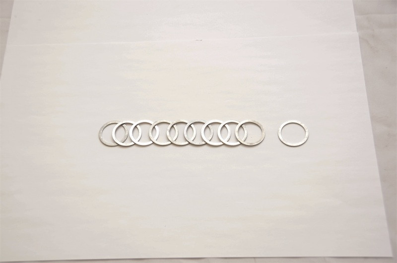 Vibrant Box Set of Crush Washers - 10 of each Size: -3AN to -16AN - 20998